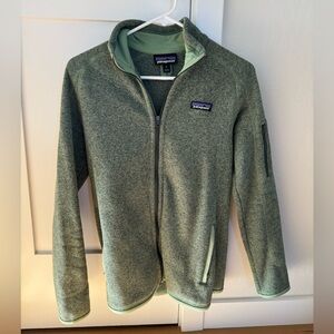 Green Patagonia jacket